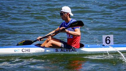   Chileno Sebastián Alveal se coronó campeón panamericano de kayak 