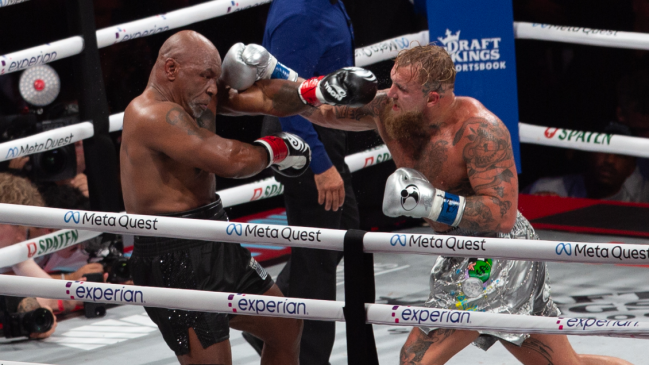 Mike Tyson perdió su pelea contra Jake Paul por decisión unánime