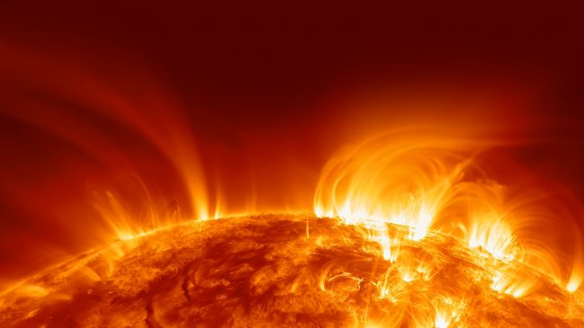 El Sol, en su máximo de actividad magnética