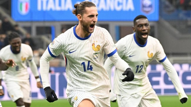 Francia venció a Italia y ganó el grupo en la Liga de Naciones