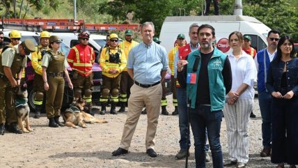  Gobierno enseña protocolo para enfrentar incendios forestales  