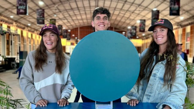 Las hermanas Abraham y Nahuel Reyes fueron terceros en el Ironman de Valdivia