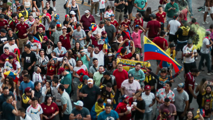   Hinchada venezolana hizo llamado a un banderazo en Providencia 