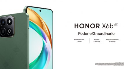   Llega a Chile HONOR X6b 5G: Ultra resistencia y tecnología avanzada 