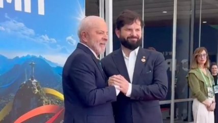 Lula recibió al Presidente Boric con afectuoso saludo en la cumbre del G20