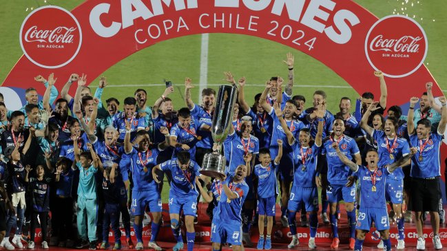 Palmarés: La U cortó una racha de siete años sin títulos con la conquista de su sexta Copa Chile