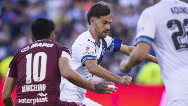 Vélez empató con Lanús y perdió chance de escaparse en la pelea por el título en Argentina