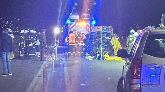 Choque frontal que mató a familia completa en Puente Llacolén podría ser 