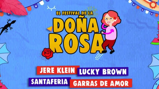 Postergan show con Jere Klein, Lucky Brown y Santaferia: 