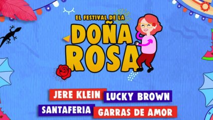   Postergan show con Jere Klein, Lucky Brown y Santaferia: 