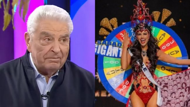 Don Francisco alabó el traje de Emilia Dides en el Miss Universo 2024