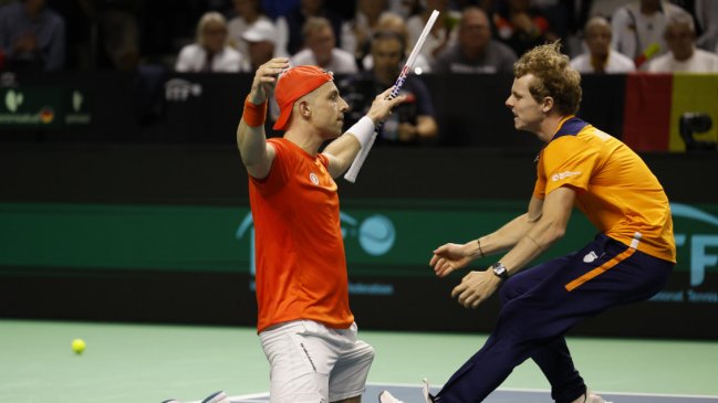 Países Bajos venció a Alemania y clasificó a su primera final de la Copa Davis