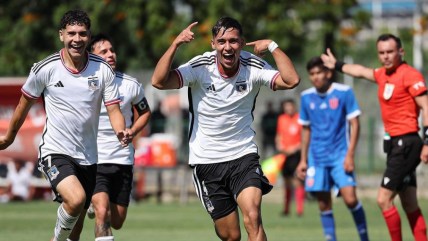   Colo Colo arrasó a la U con seis goles para avanzar a semis del torneo sub 18 