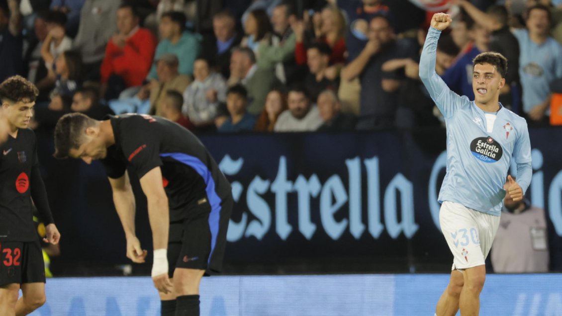 Barcelona cedió empate ante Celta y sumó nuevo tropiezo en La Liga