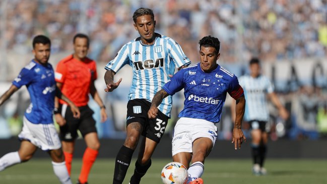Racing y Cruzeiro disputan la gran final de la Copa Sudamericana 2024