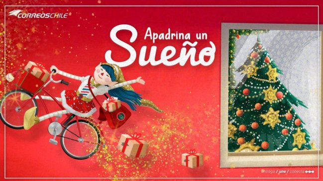 Puedes cumplir un sueño: CorreosChile lanzó su campaña de Navidad 2024