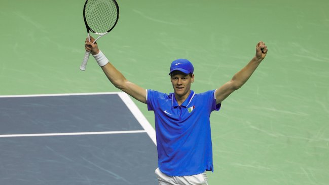 Italia se coronó bicampeón de la Copa Davis tras victoria de Sinner sobre Griekspoor