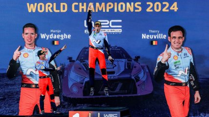   Thierry Neuville se proclamó por primera vez campeón del Mundial de Rally 