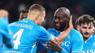 Napoli venció a Roma con gol de Lukaku y mantuvo el liderato de la Serie A