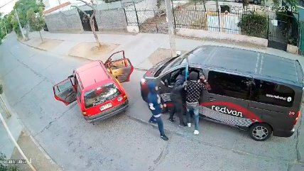   Cámaras grabaron varios delitos perpetrados por los mismos sujetos en Quinta Normal 