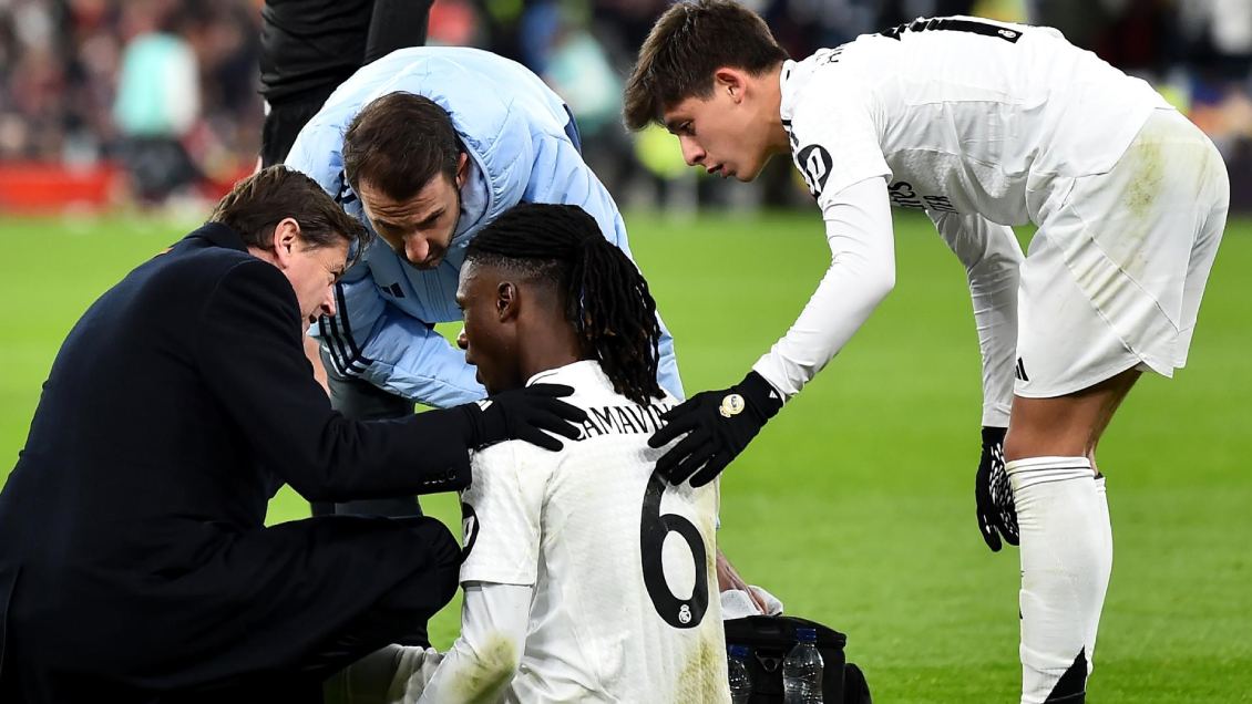Real Madrid perdió a Camavinga por lesión