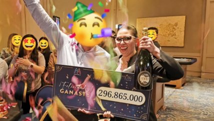   Hombre ganó $296 millones tras magistral jugada en casino 