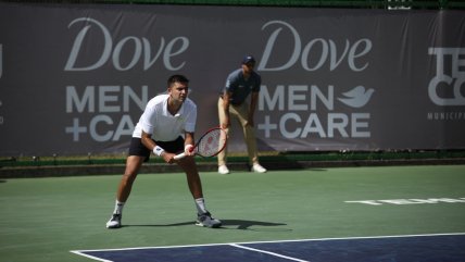   Tomás Barrios se instaló en cuartos de final del Challenger de Temuco 