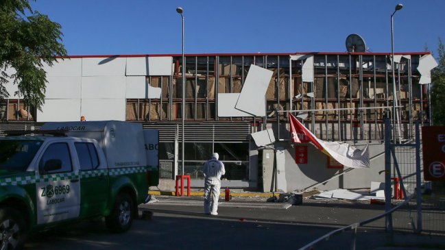 Delincuentes provocaron explosión para robar cajero en La Florida