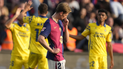   Barcelona volvió a ceder puntos con sorpresiva caída ante UD Las Palmas 