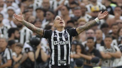   [VIDEO] Eduardo Vargas descontó para Atlético Mineiro en la final de Copa Libertadores 