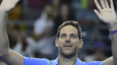 Juan Martín Del Potro recibió su último homenaje en una exhibición con Novak Djokovic
