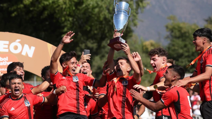   Colo Colo goleó a Universidad Católica y se consagró campeón sub 18 