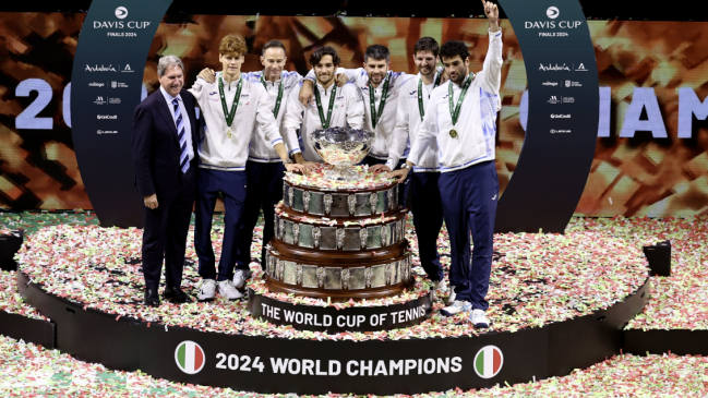 Italia fue escogida como nueva sede para las finales de la Copa Davis
