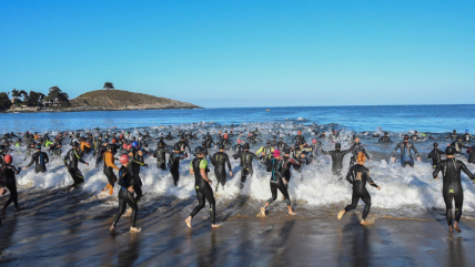   500 deportistas competirán en la séptima versión del Triatlón de Zapallar 