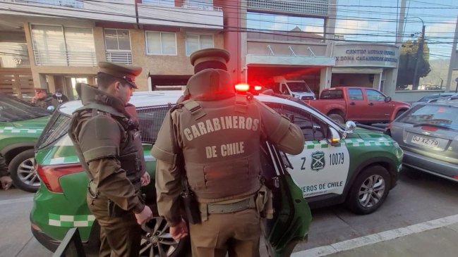 Ronda policial de Carabineros dejó 106 detenidos en La Araucanía
