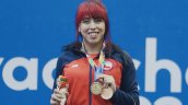 Pesista Javiera Contador ganó oro y bronce en los Juegos Bolivarianos de Ayacucho