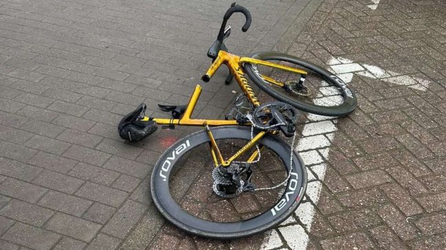 Doble campeón olímpico de ciclismo chocó con una furgoneta y quedó hospitalizado