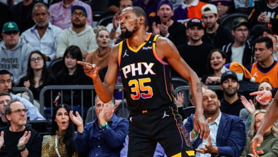 Durant se lesionó y Phoenix quedó fuera de la NBA Cup