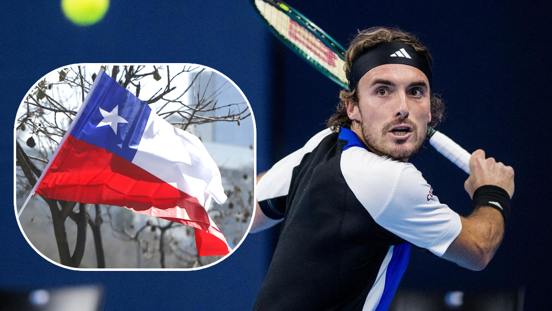 Con un meme: El llamativo guiño de Stefanos Tsitsipas a Chile