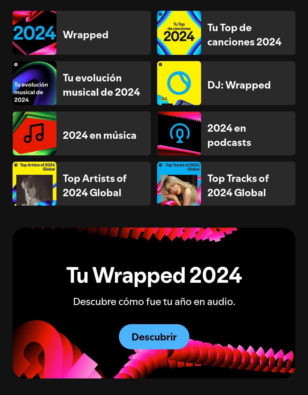 Spotify Wrapped 2024