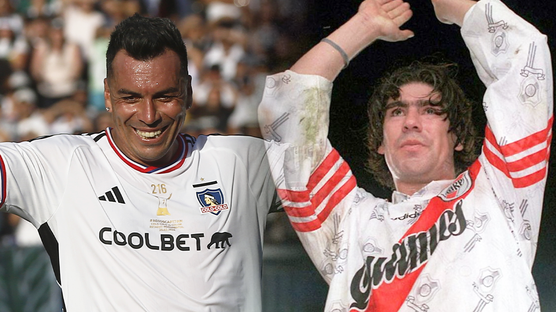 Esteban Paredes y Marcelo Salas liderarán el Duelo de Leyendas entre Colo Colo y River Plate