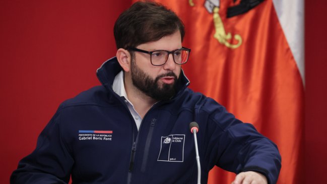 Presidente Boric enumera prioridades del Gobierno para próximos meses