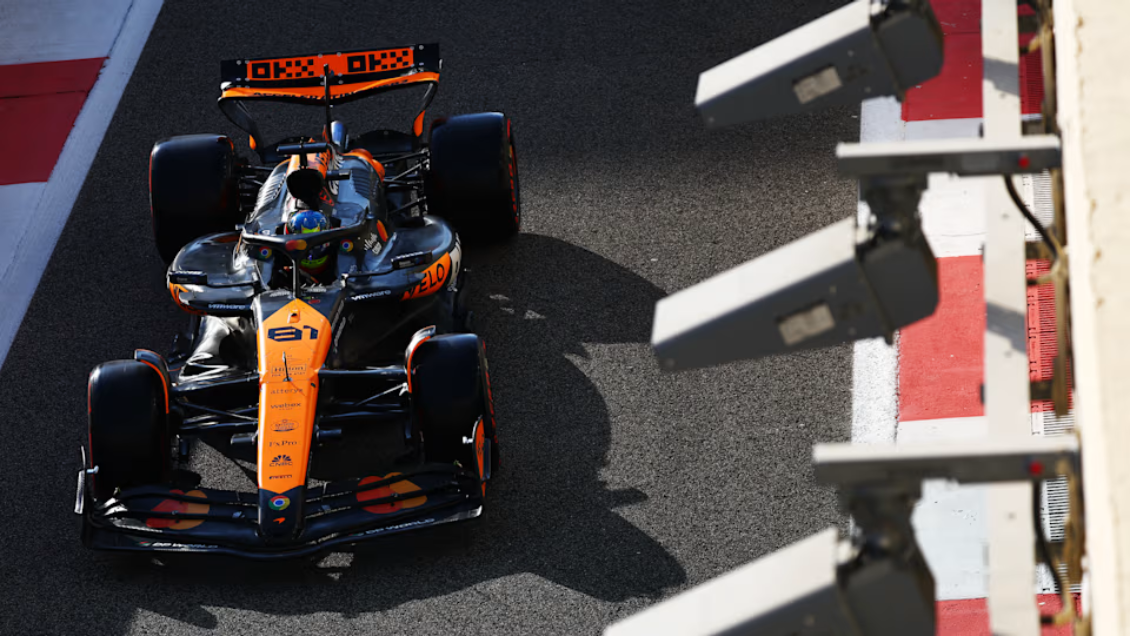 McLaren lideró el último libre del GP de Abu Dhabi con Piastri a la cabeza