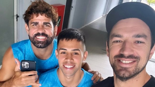 Alexander Aravena recibió la visita del alcalde Tomás Vodanovic