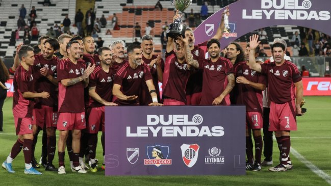 River Plate se impuso a Colo Colo en el Duelo de Leyendas