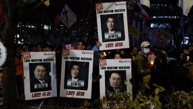 Exministro de Defensa de Corea del Sur fue detenido por su papel en la ley marcial