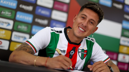   Pablo Parra se transformó en nuevo jugador de Palestino 