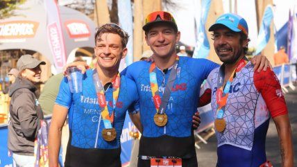   Hermanos Diego y Daniela Moya triunfaron en el Triatlón de Zapallar 