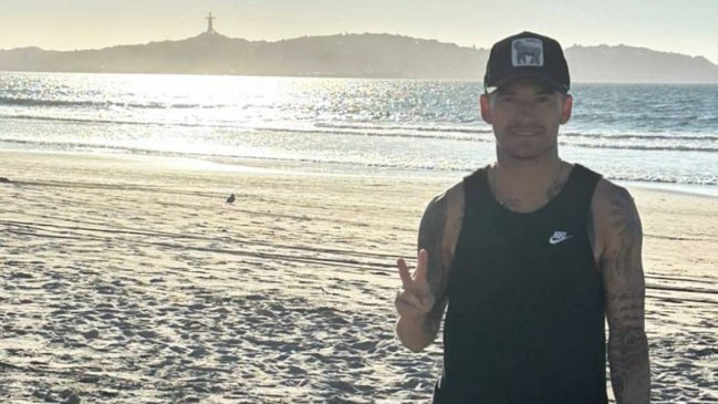 Charles Aránguiz disfruta un descanso en la Región de Coquimbo