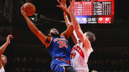   Un monumental Karl Anthony Towns lideró el triunfo de los Knicks ante Toronto 